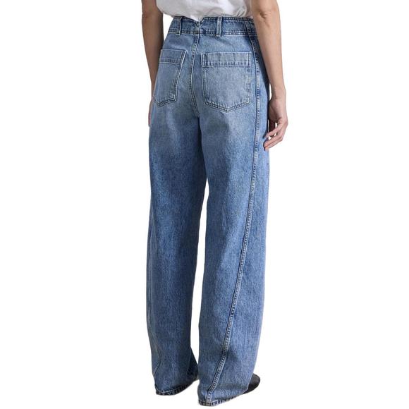 NEW APIECE APART meridian jean in austin wash - Picture 4 of 4